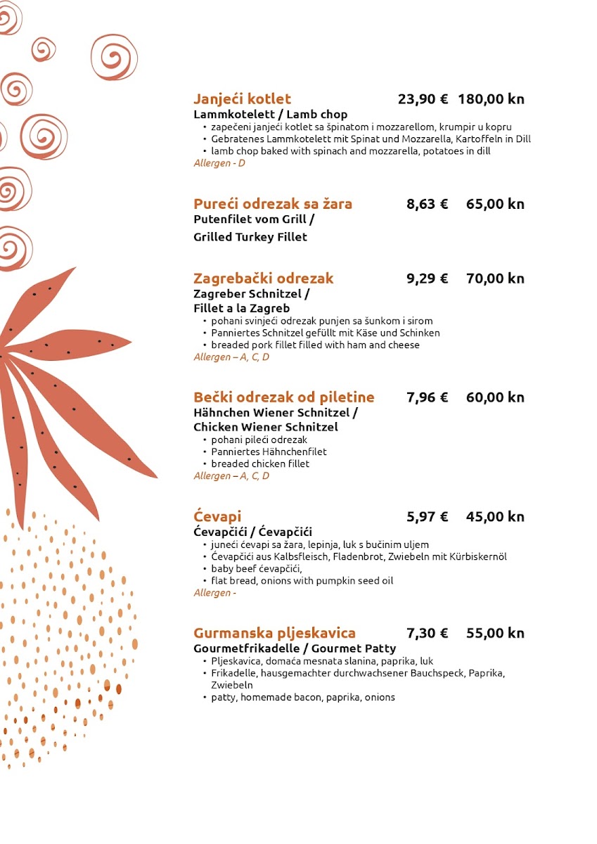 Menu Kramberger Pub & Restoran-4