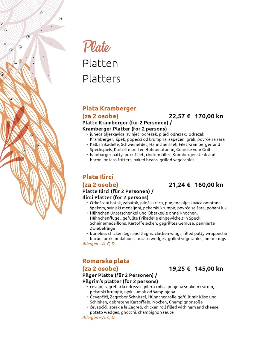 Menu Kramberger Pub & Restoran-6