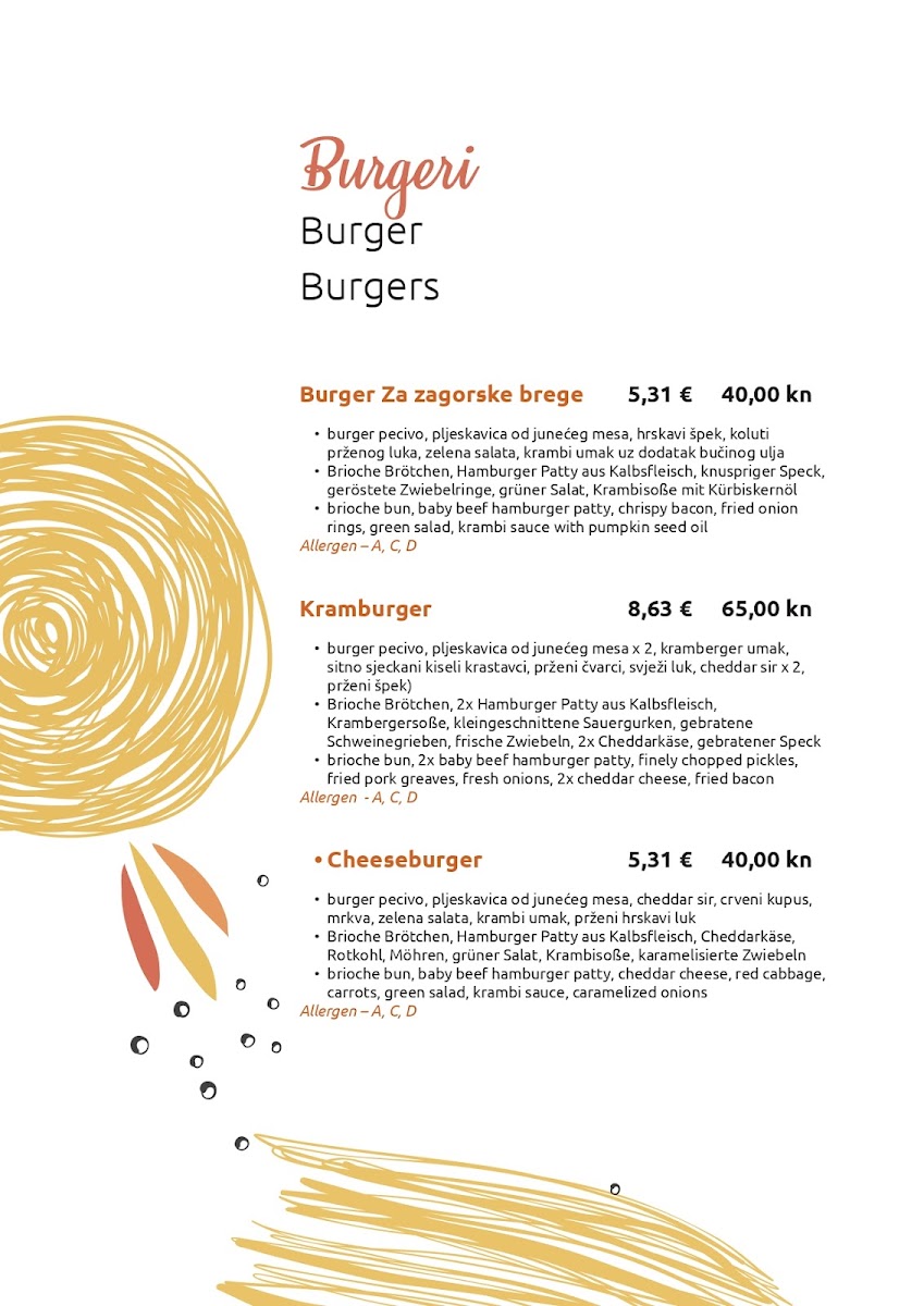 Menu Kramberger Pub & Restoran-8