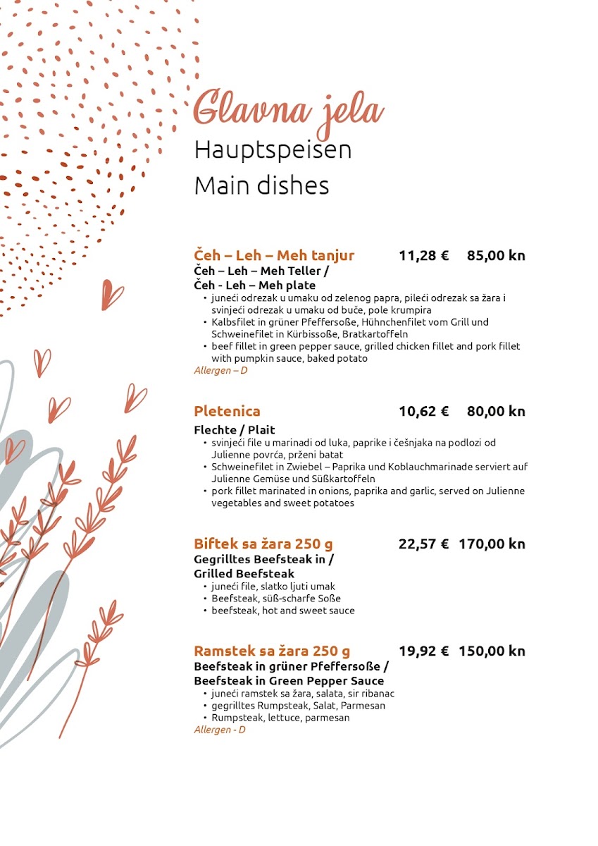 Menu Kramberger Pub & Restoran-9